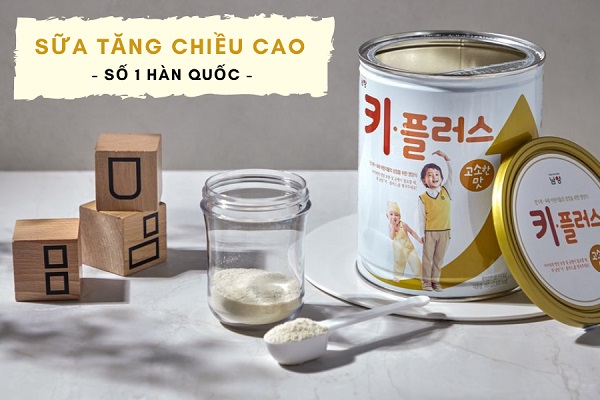 Sữa tăng chiều cao KI Plus nội địa Hàn Quốc lon 750g cho trẻ 1-15 tuổi